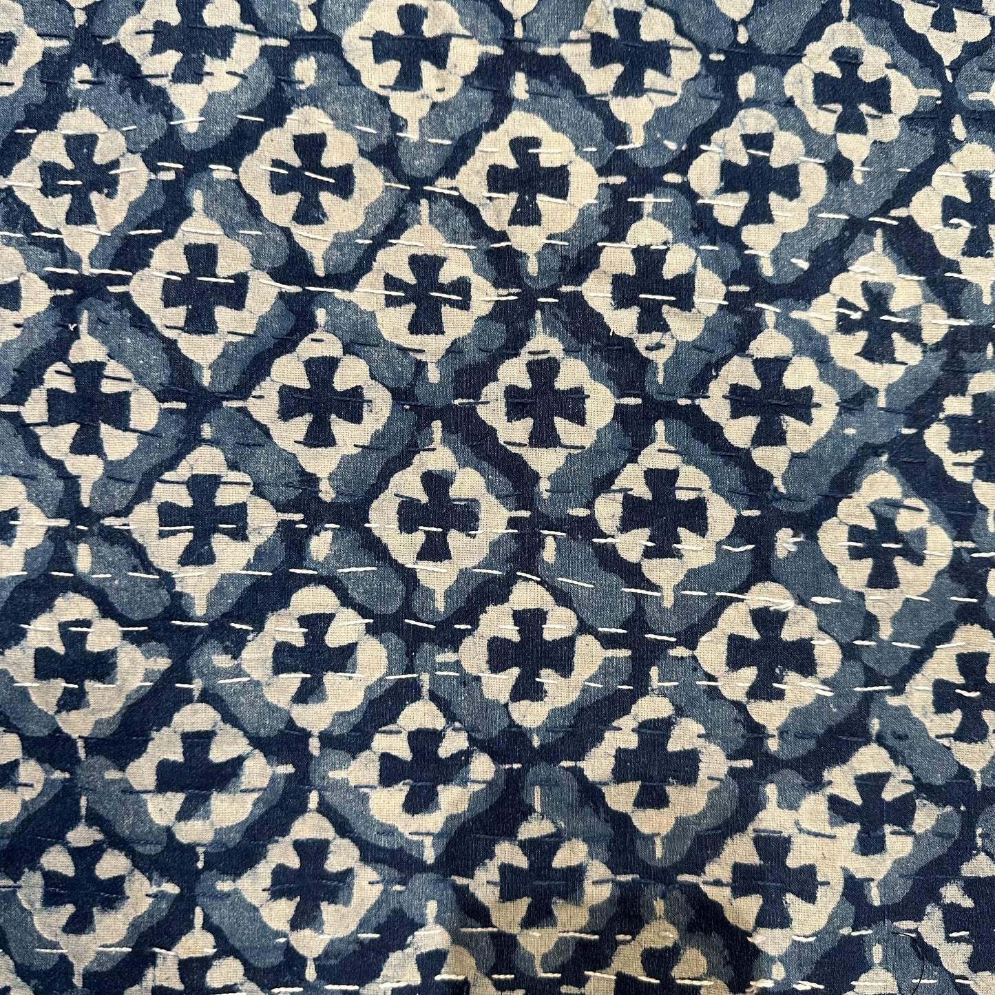 'Indigo' Blankets in Sailor Blue