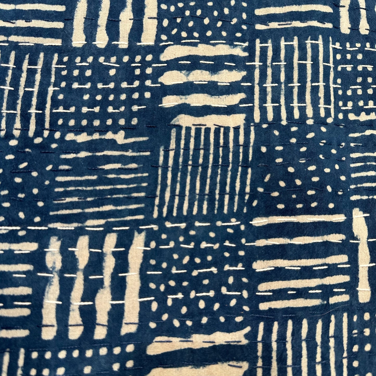 'Indigo' Blankets in Sailor Blue