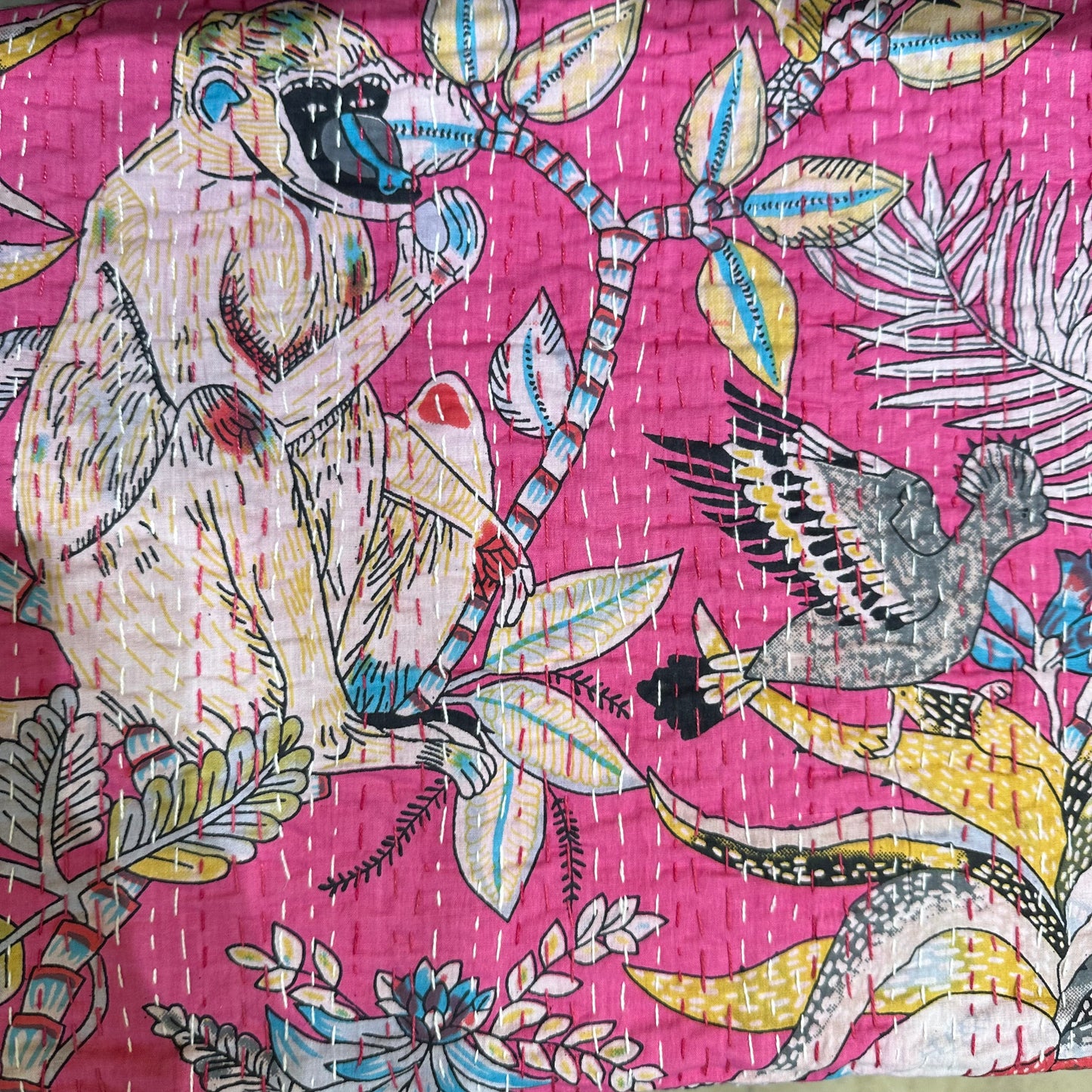 "Tropical Muse" Blanket