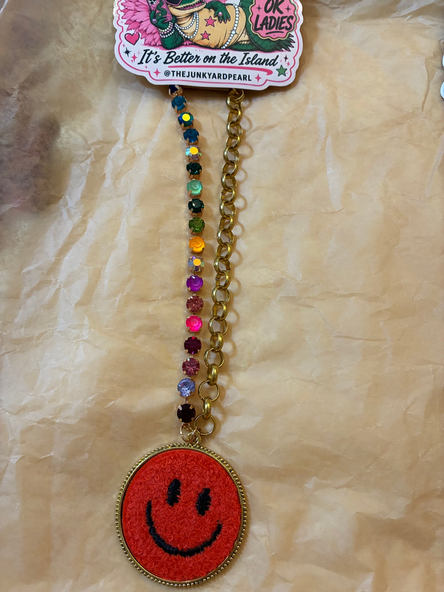 Orange Smile Necklace