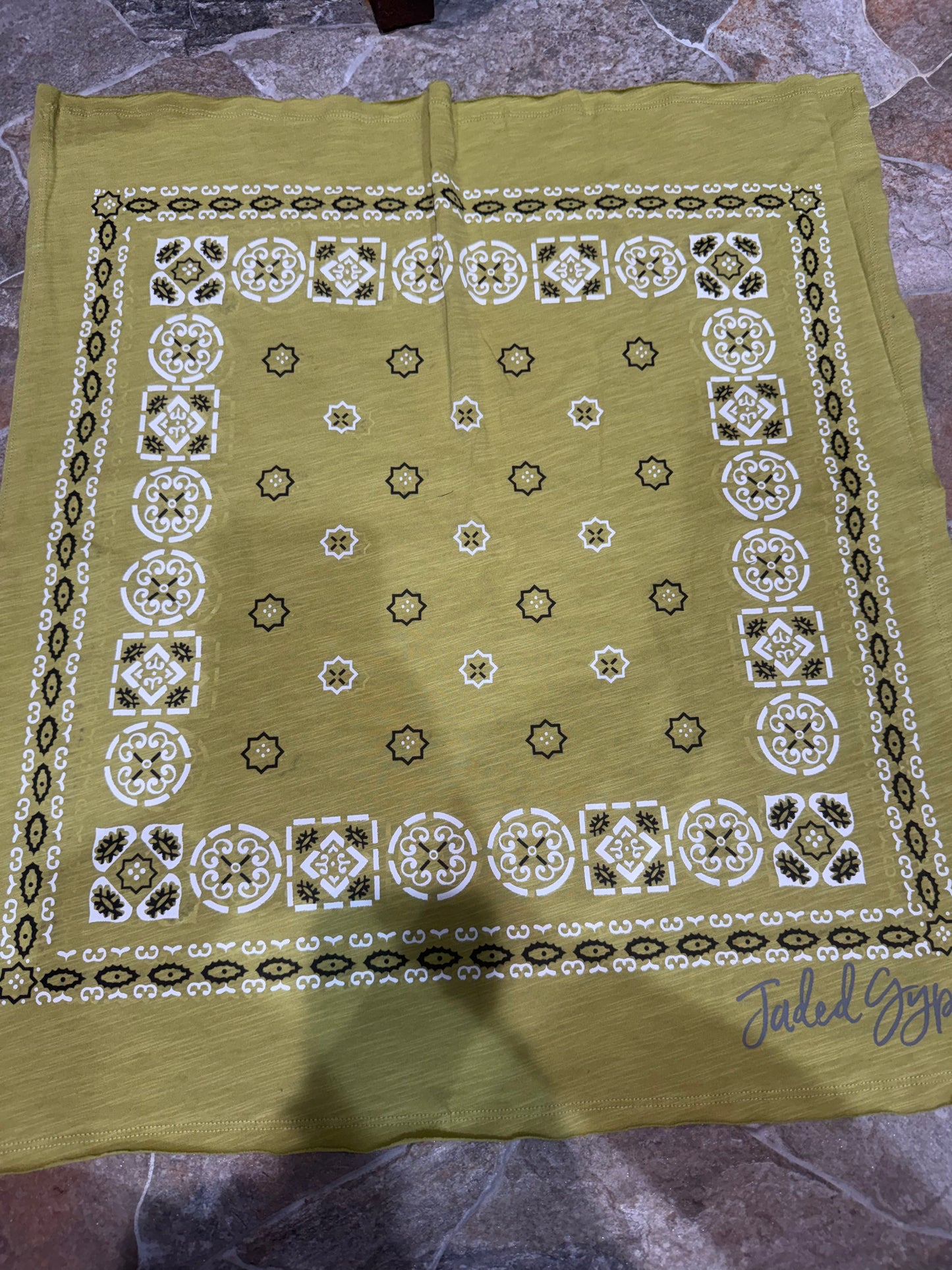 Green T-Shirt Bandanna