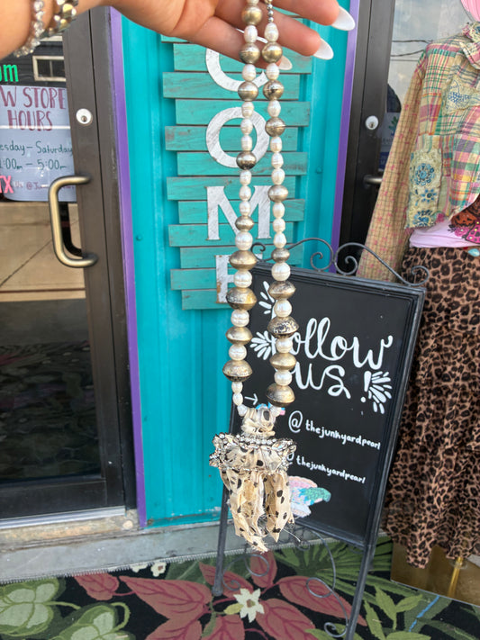 Polka dot necklace
