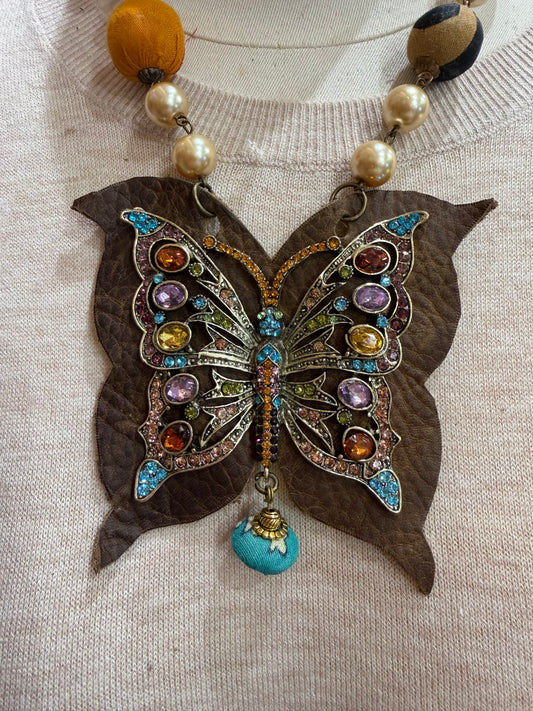 Garden Butterfly Necklace