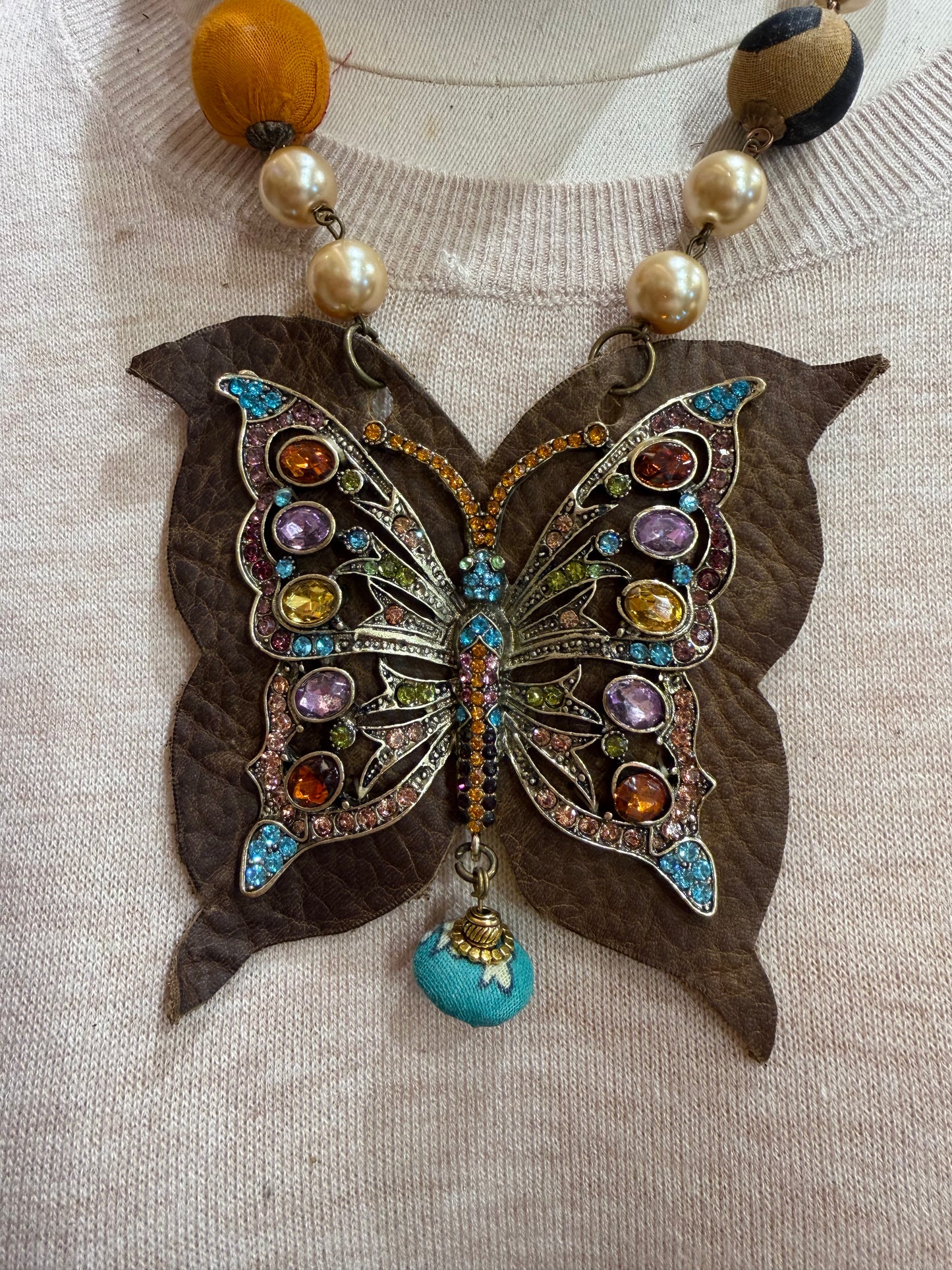 Garden Butterfly Necklace