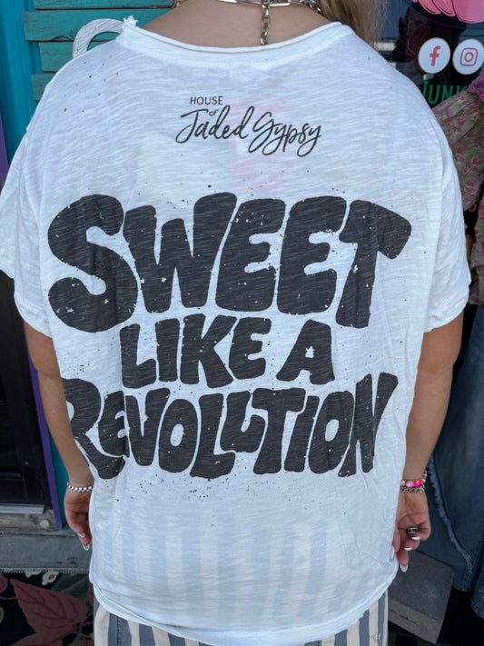 Weathered And Worn StrawBerry Sweet Tee