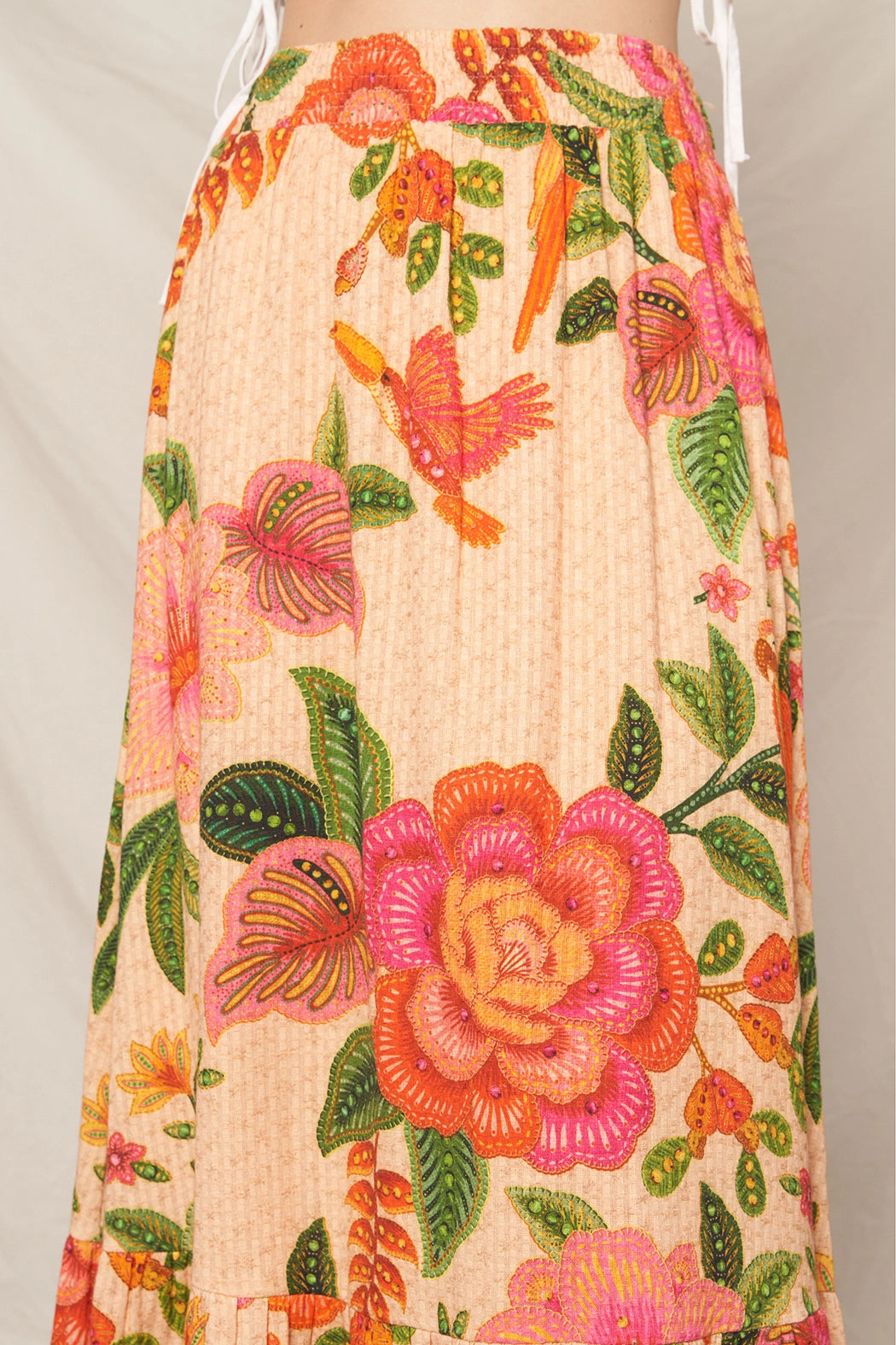 Floral Maxi Skirt