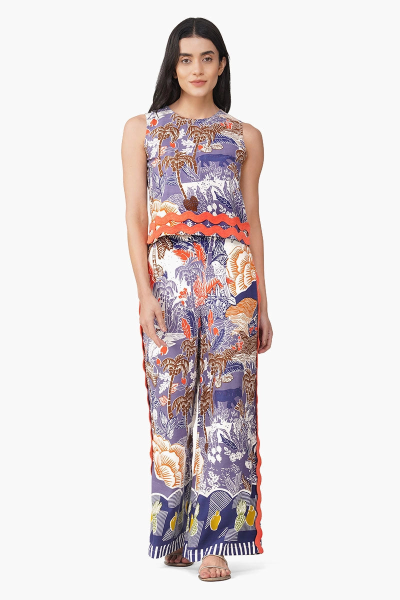 Tropics Ric Rac Lace Set