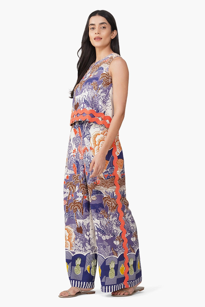 Tropics Ric Rac Lace Set