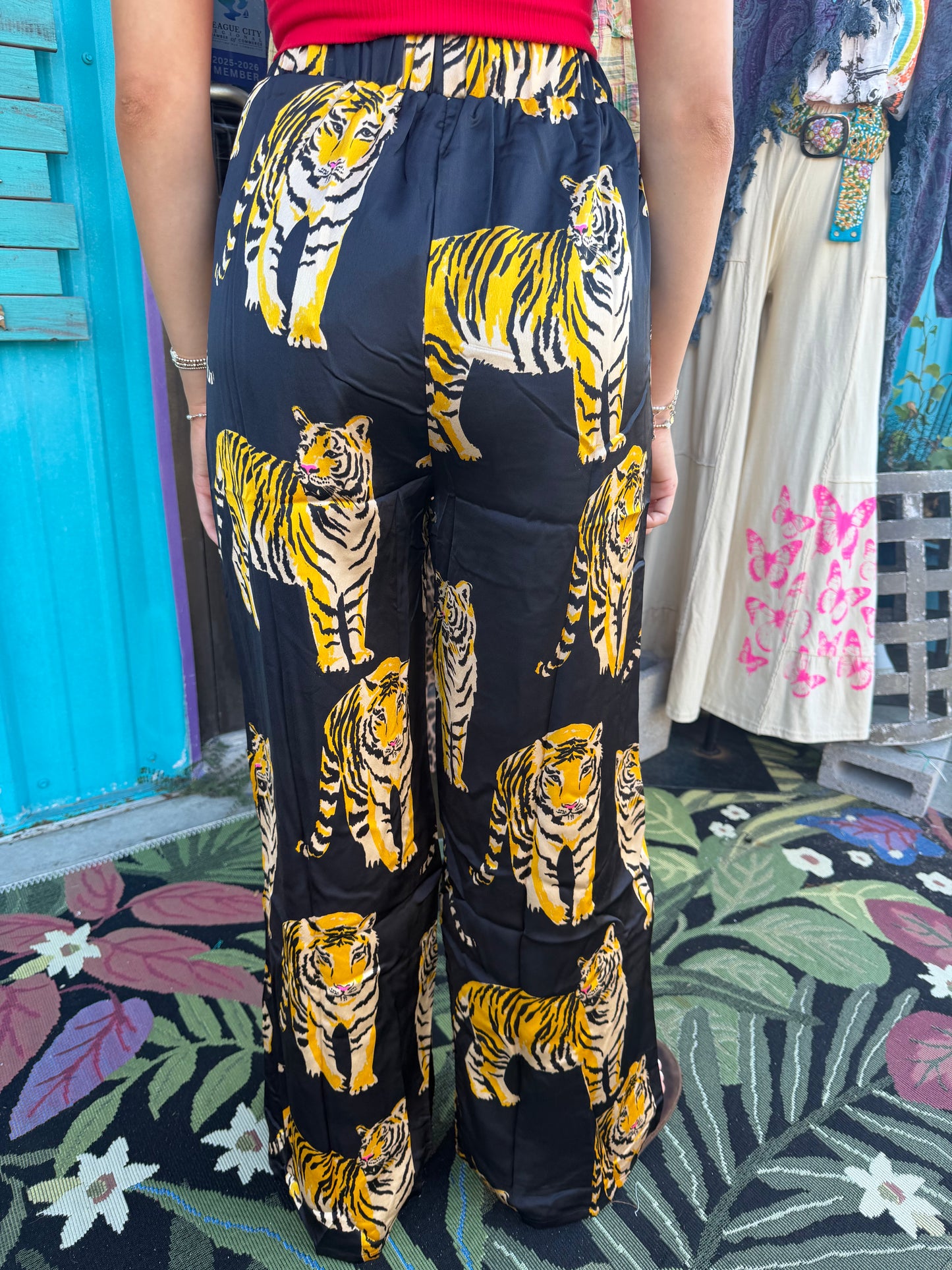 Tiger Wide Leg Pants Bengal