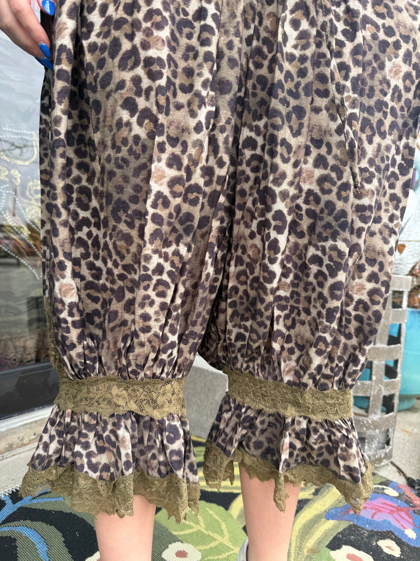 Brown Leopard Bloomers