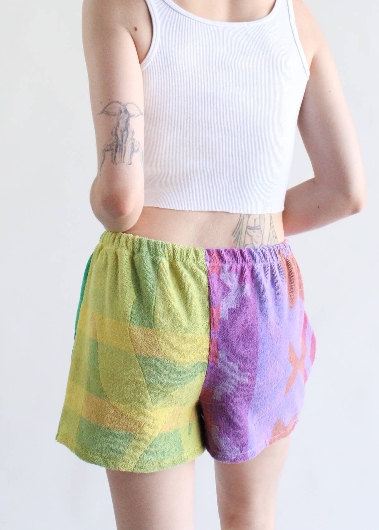 Over Dyed BeachTowel Shorts