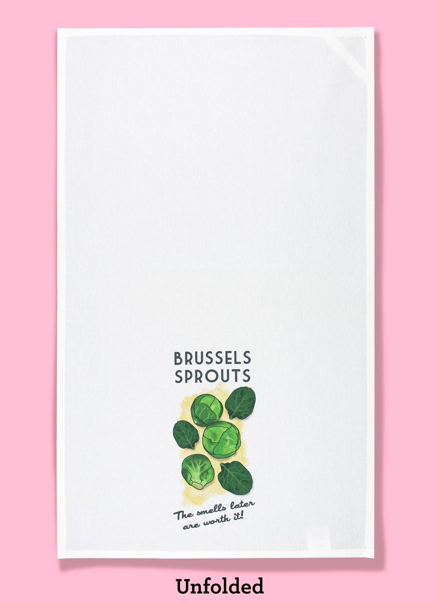 Brussels Sprouts dishtowel