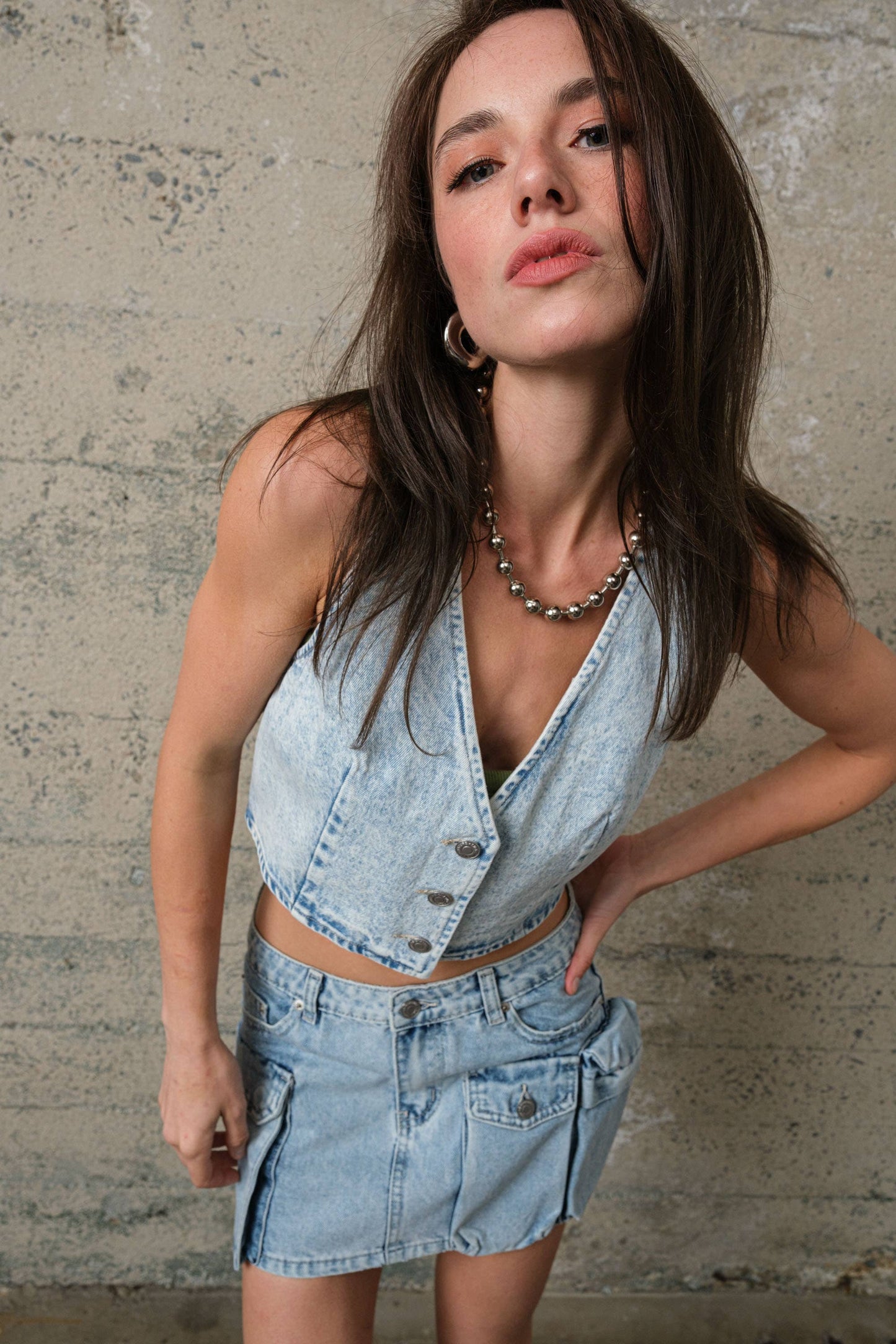DENIM VEST