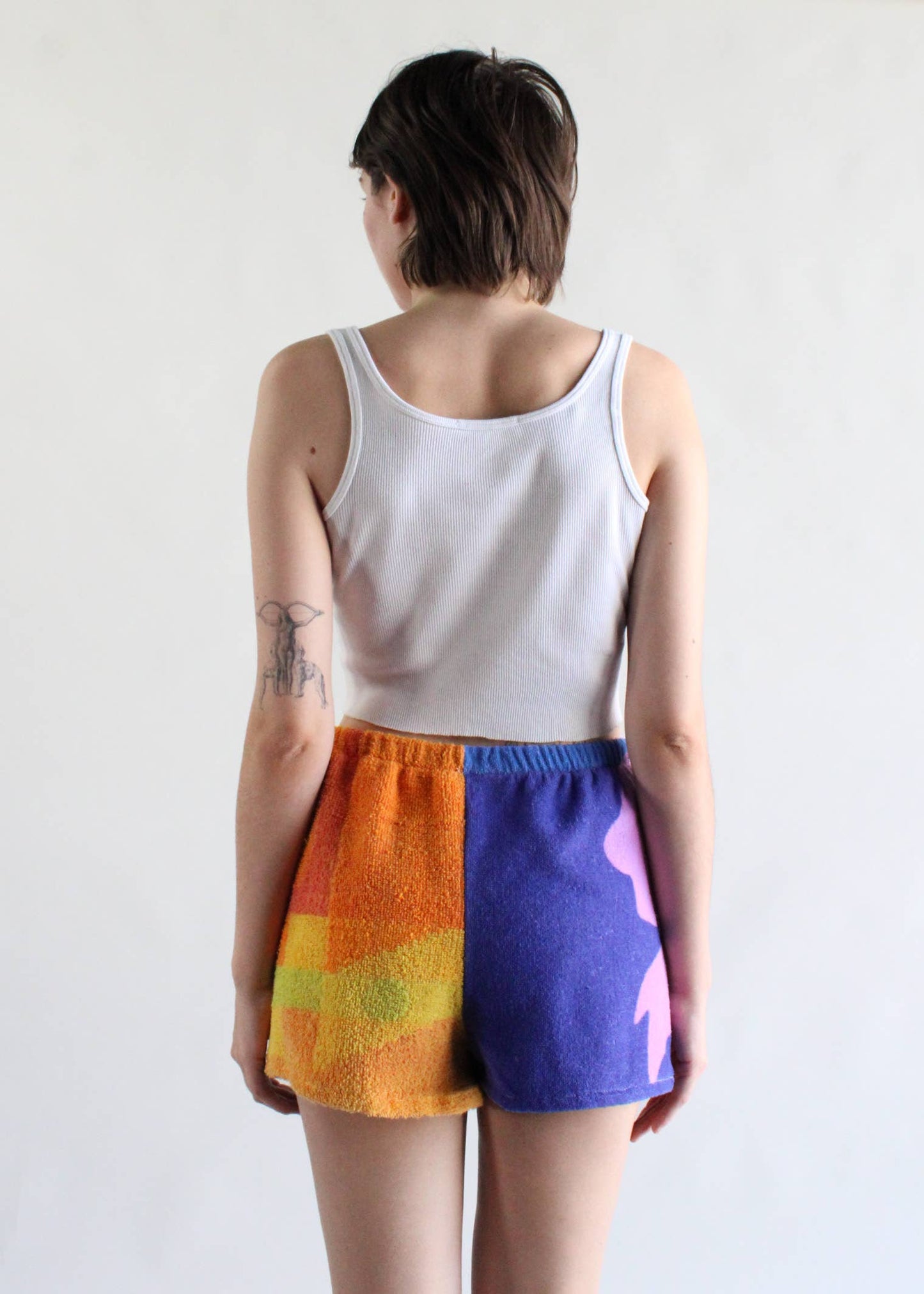 Over Dyed BeachTowel Shorts