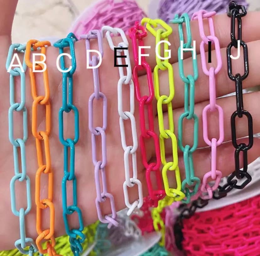 Candy Land Paperclip Necklace