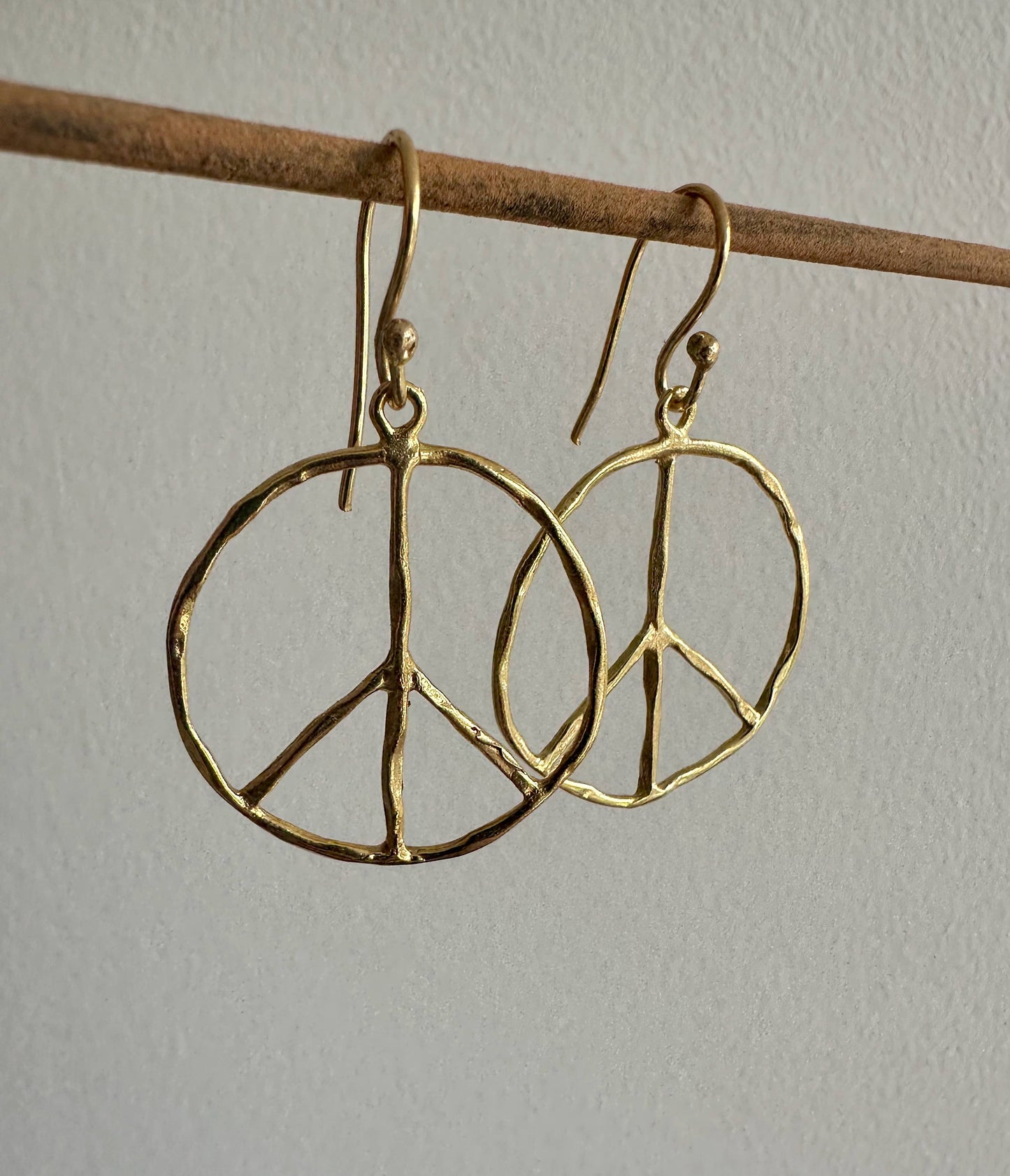 Peace Earrings | Love Peace Symbol