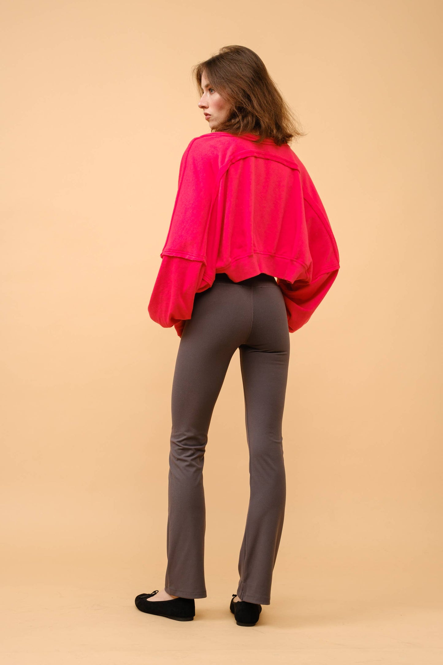 FRENCH TERRY BOLERO JACKET