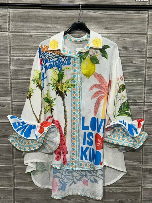 LEOPARD RAMBLER SHIRT