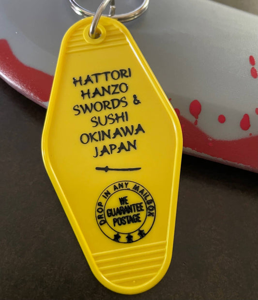 Motel Key Fob - Hattori Hanzo (Kill Bill)