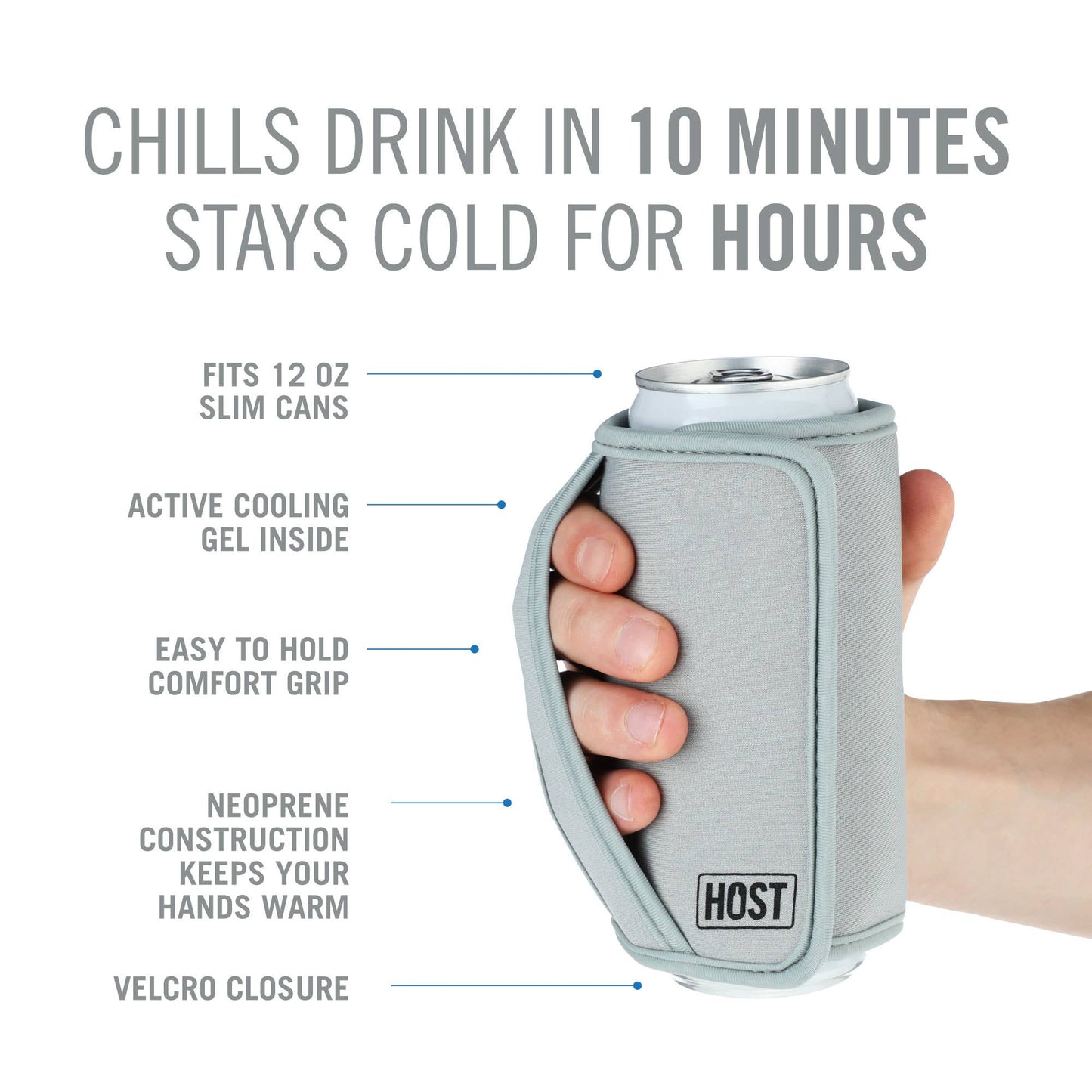 Insta-Chill Sleeves - Standard Cans - Americana - Set of 4