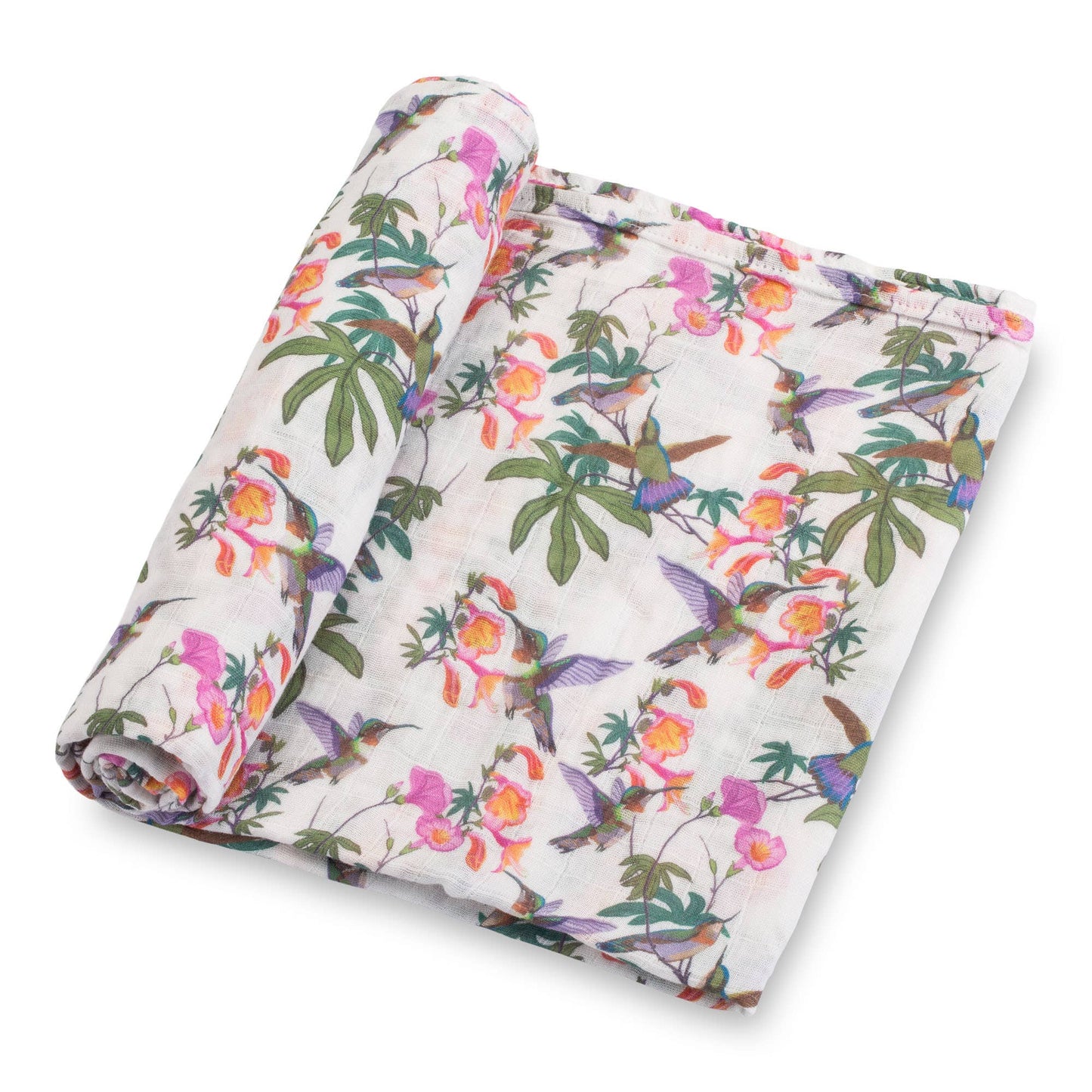 Hum Along Hummingbird Baby Swaddle Blanket
