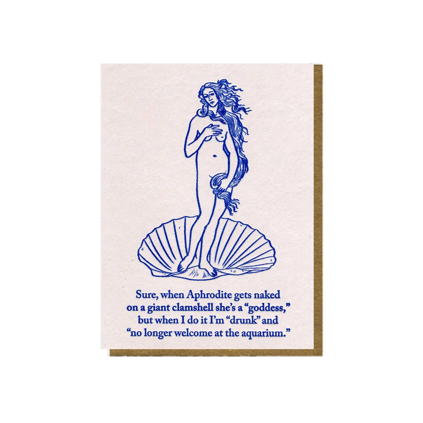 Aphrodite Greeting Card