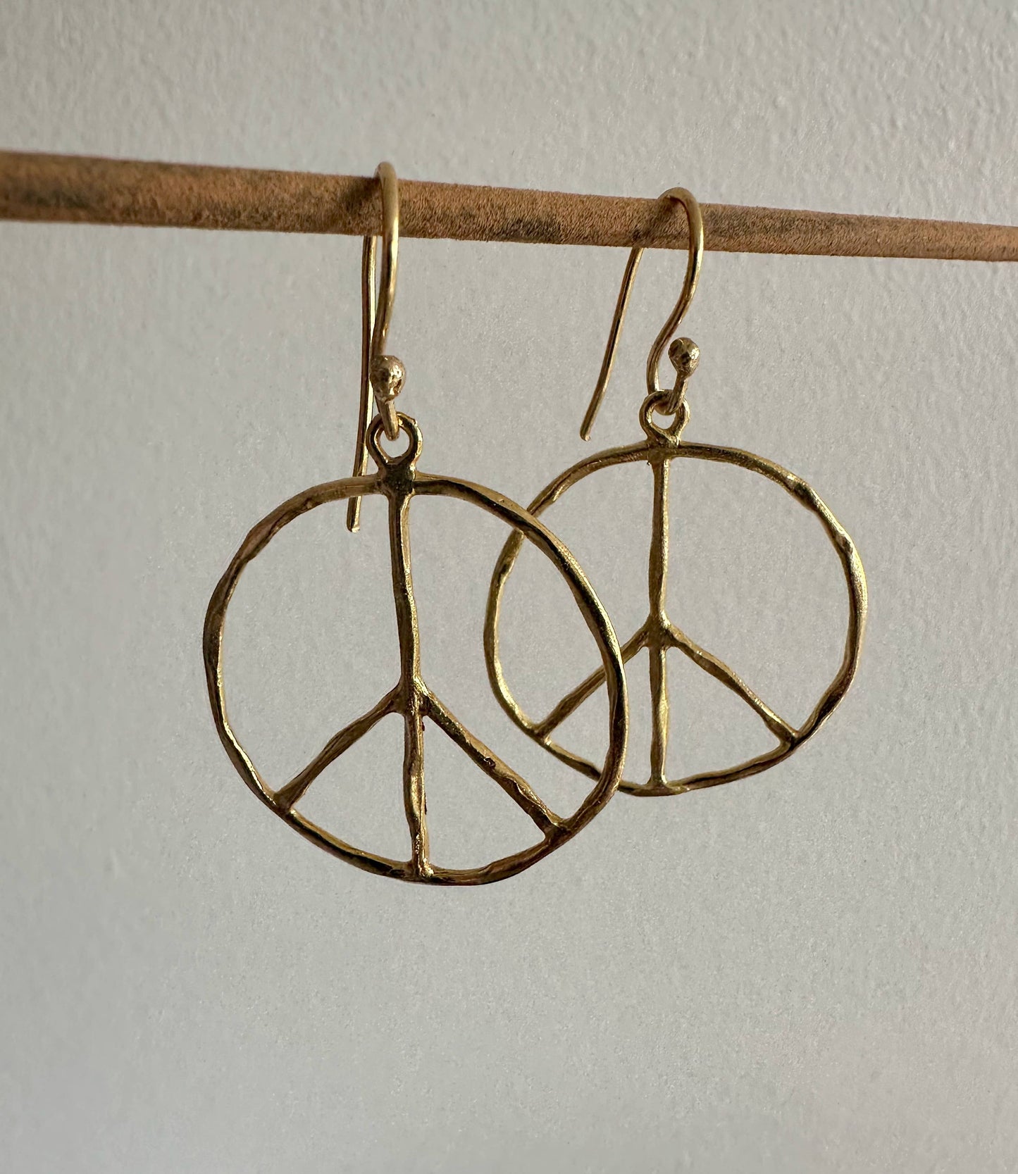 Peace Earrings | Love Peace Symbol
