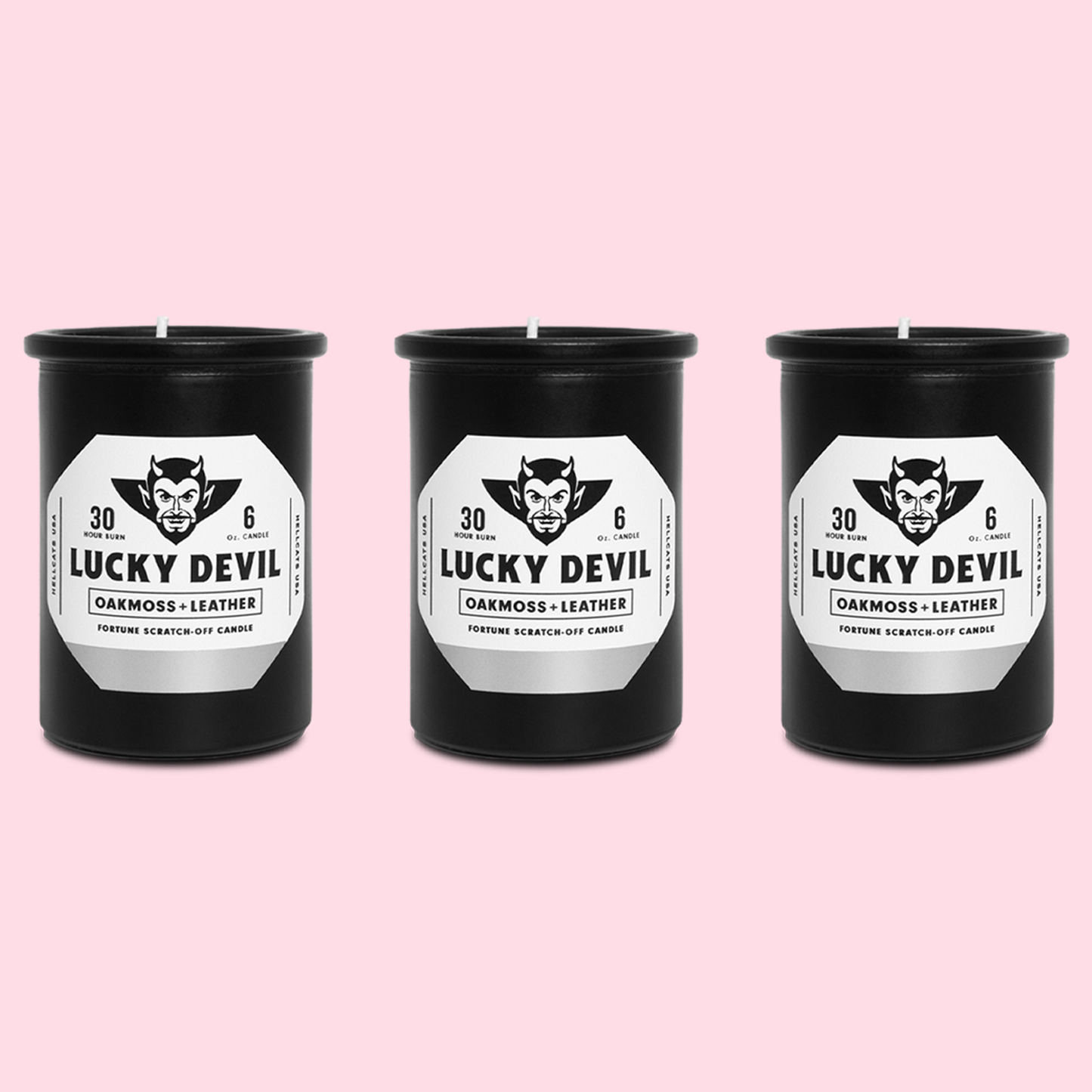 Fortune Scratch-Off Candle - Lucky Devil