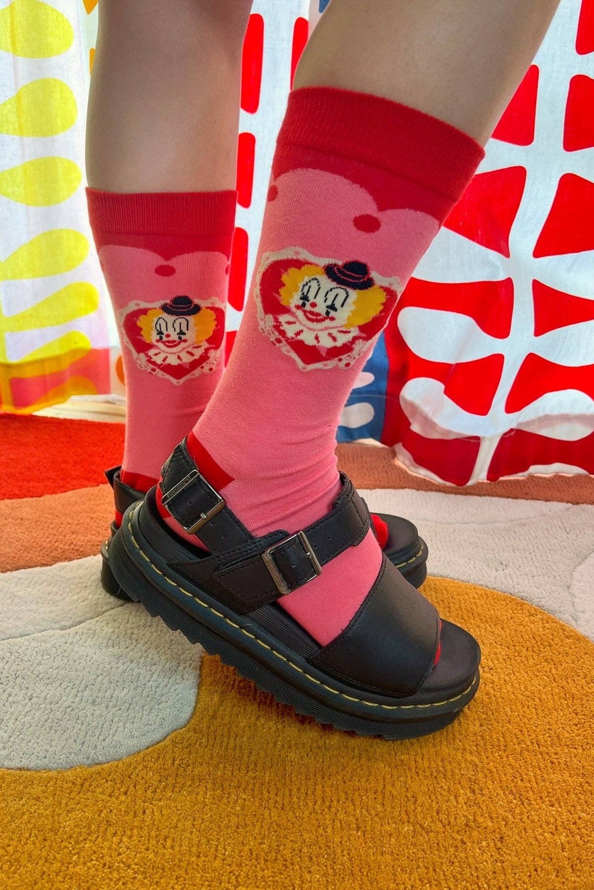 Heartbreaker Socks in Pink