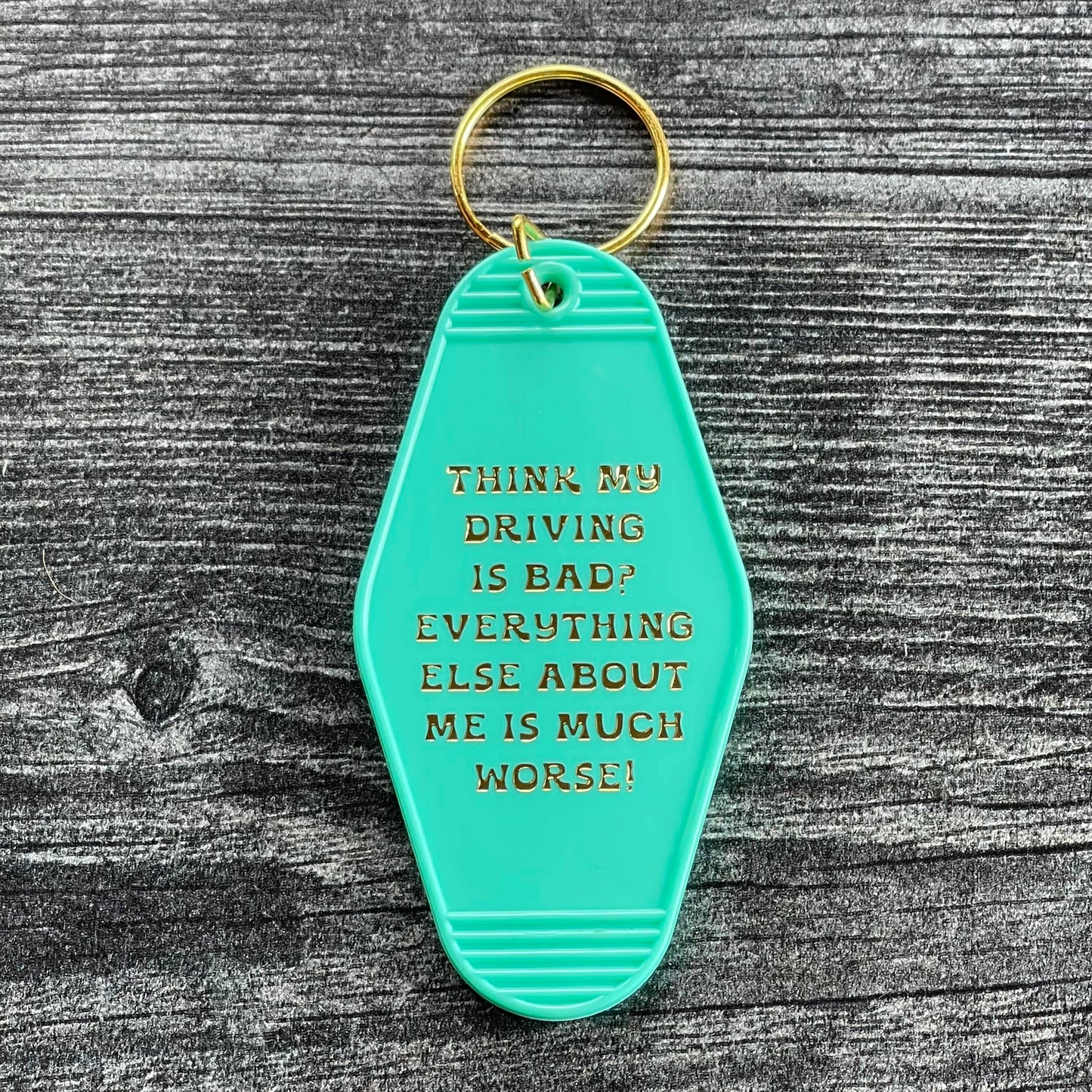 Funny Everything else is much worse Hotel motel Keychain