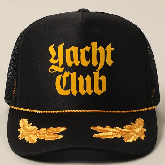 Yacht Club Trucker Hat