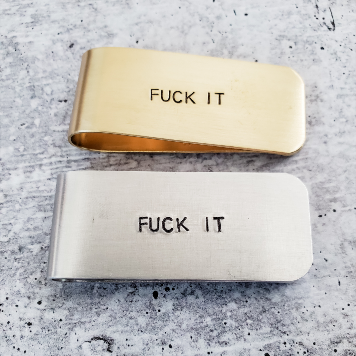 FUCK IT Money Clip