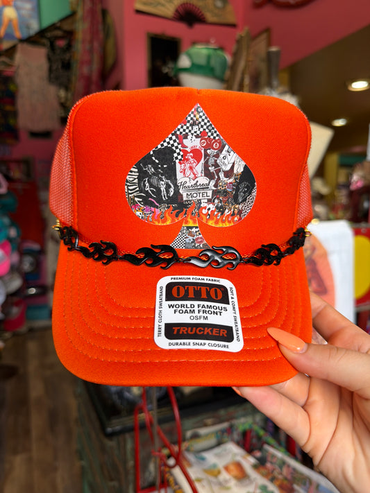 Edgy Spade Trucker Hat