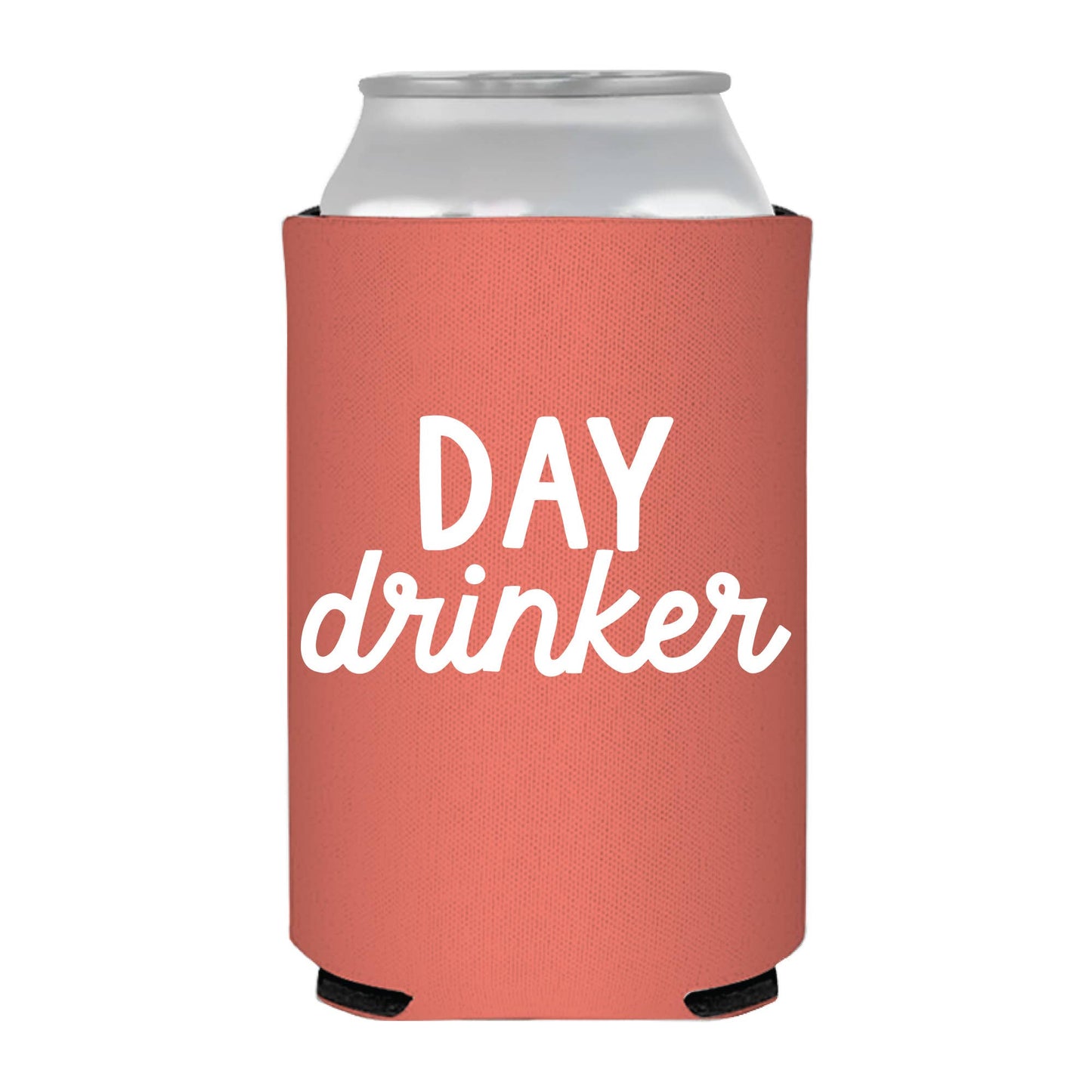 Day Drinker Peach Can Coozie