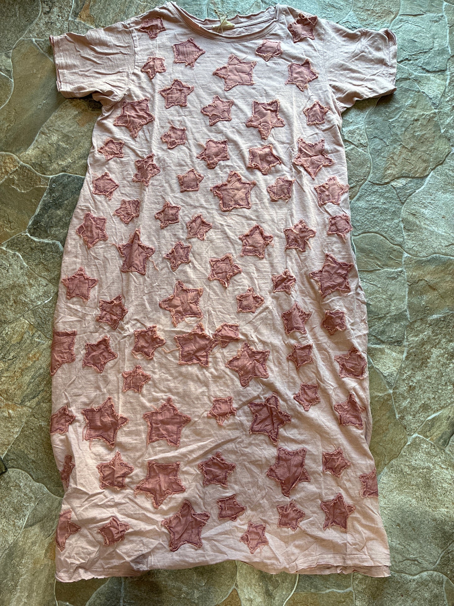 MAUVE STAR DRESS
