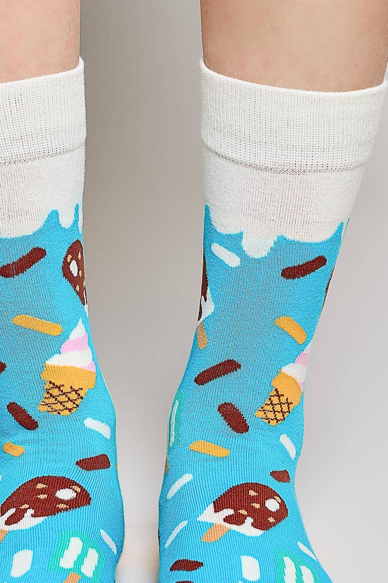 Colorful Novelty Crew Soft Socks
