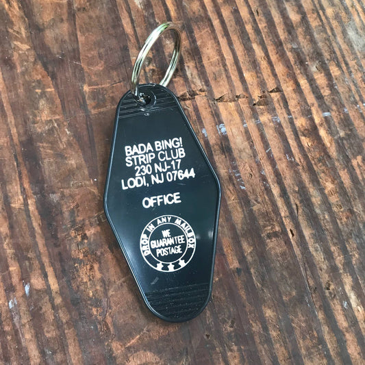 Motel Key Fob - Bada Bing! Strip Club Sopranos