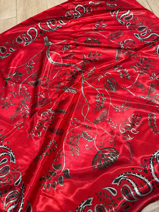 Red wild rag