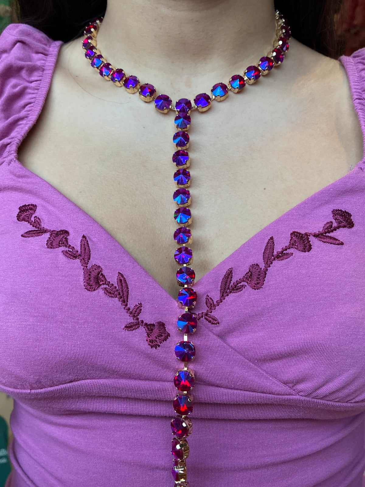 Lariat Magnetic Lariat Necklace