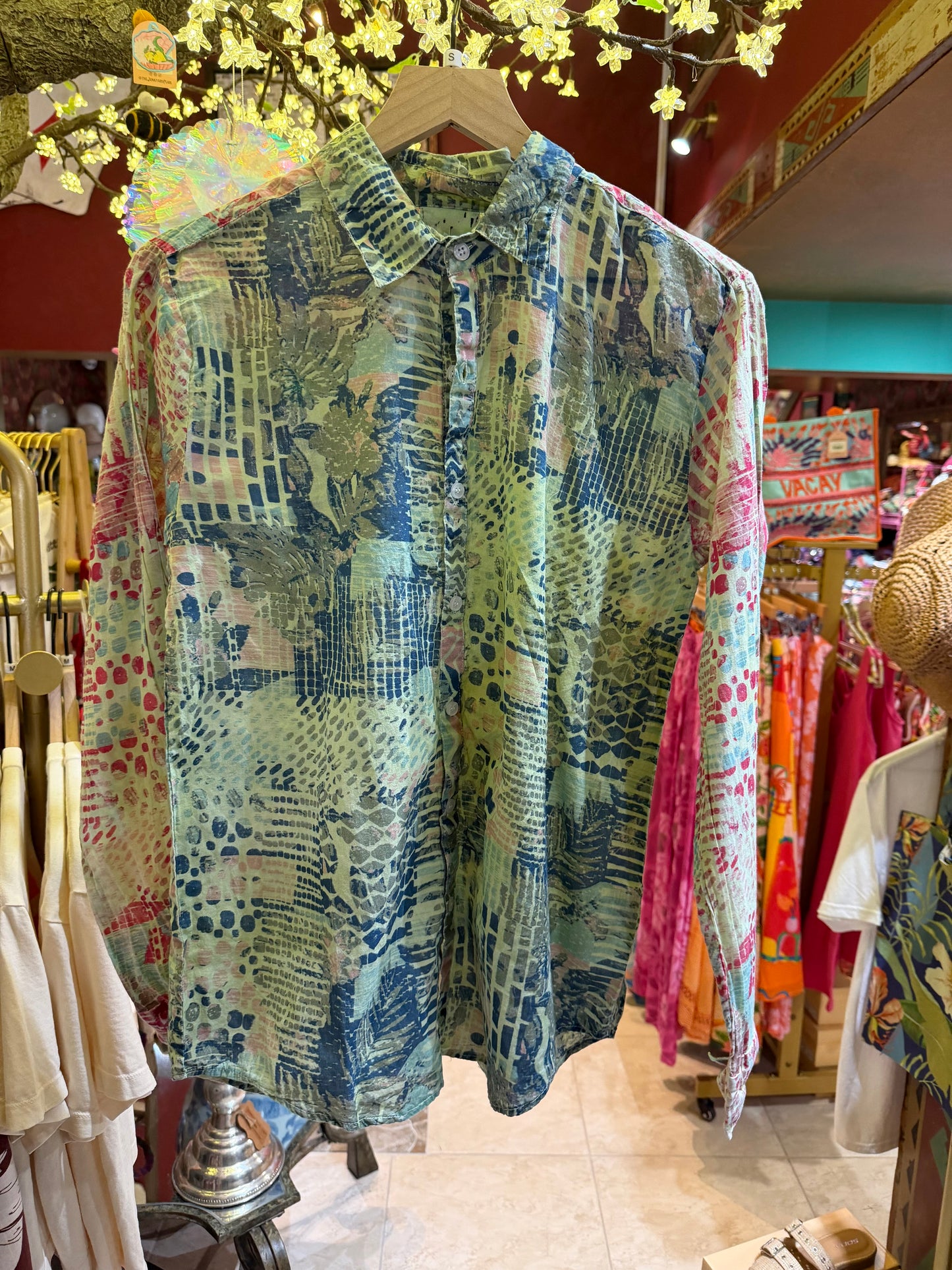 The Siren Button Down Blouse