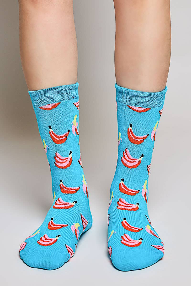Colorful Novelty Crew Soft Socks
