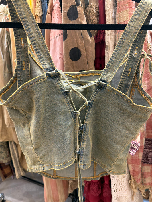 Blue Willow Denim Tank