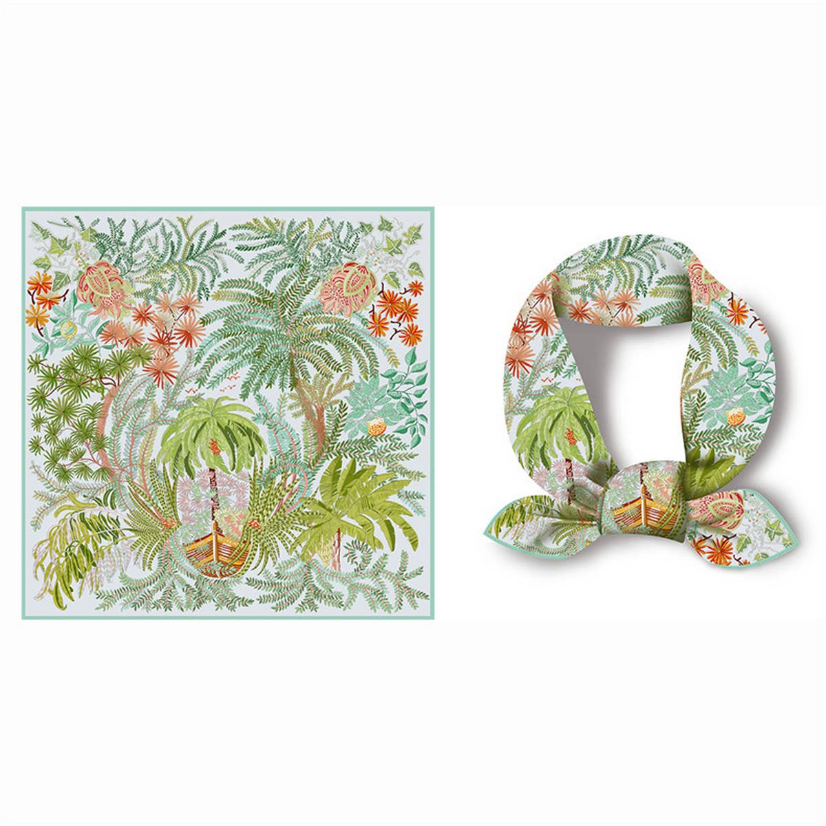NEW SUMMER THIN SQUARE SCARF