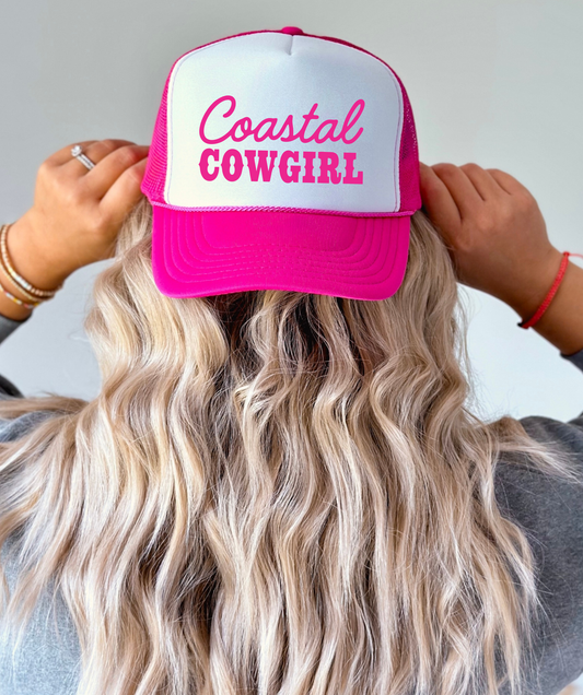 Coastal Cowgirl TRUCKER CAP