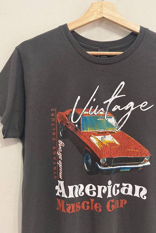 Vintage American Muscle Car Tee