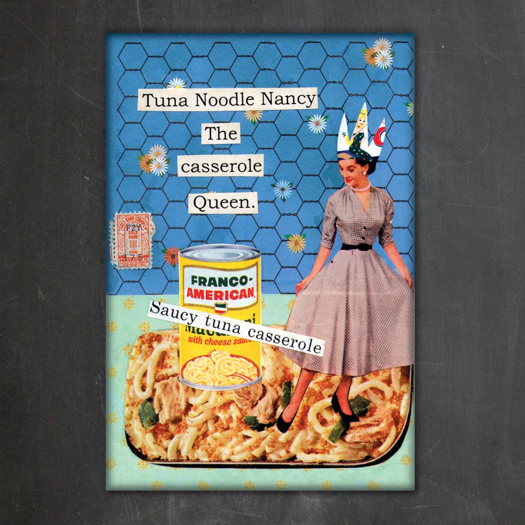 TUNA NOODLE NANCY MAGNET
