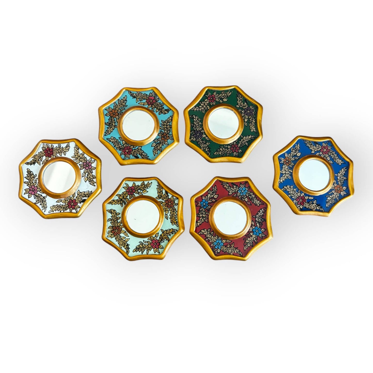Handmade Decorative Peruvian Mirrors 3"