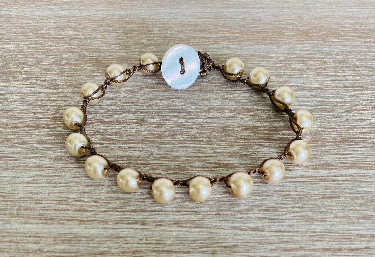 Classic Glass Pearl Bracelet - Three sizes to choose from: Small 6mm