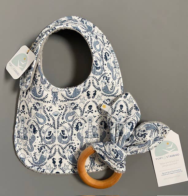 Under the Sea Mermaid bib