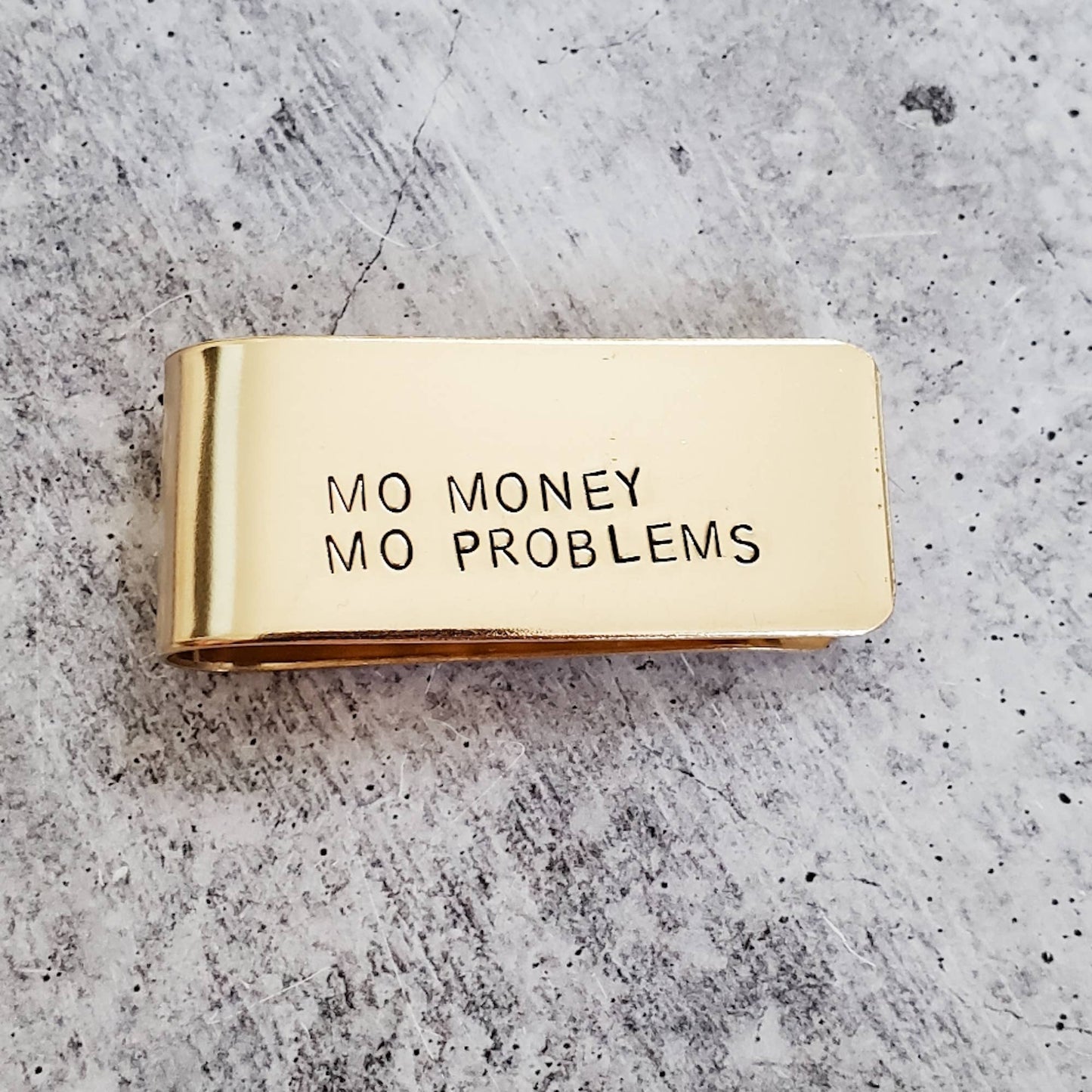 MO MONEY MO PROBLEMS Money Clip